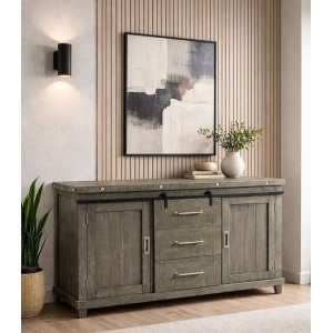 VH1854 : Tủ Rượu, Ti Vi, Tủ Bếp, Chén Dĩa - Cánh Cửa Lùa Gỗ